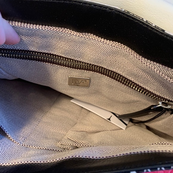 DVF large Harper daybag black shiny python combo - Picture 8 of 13